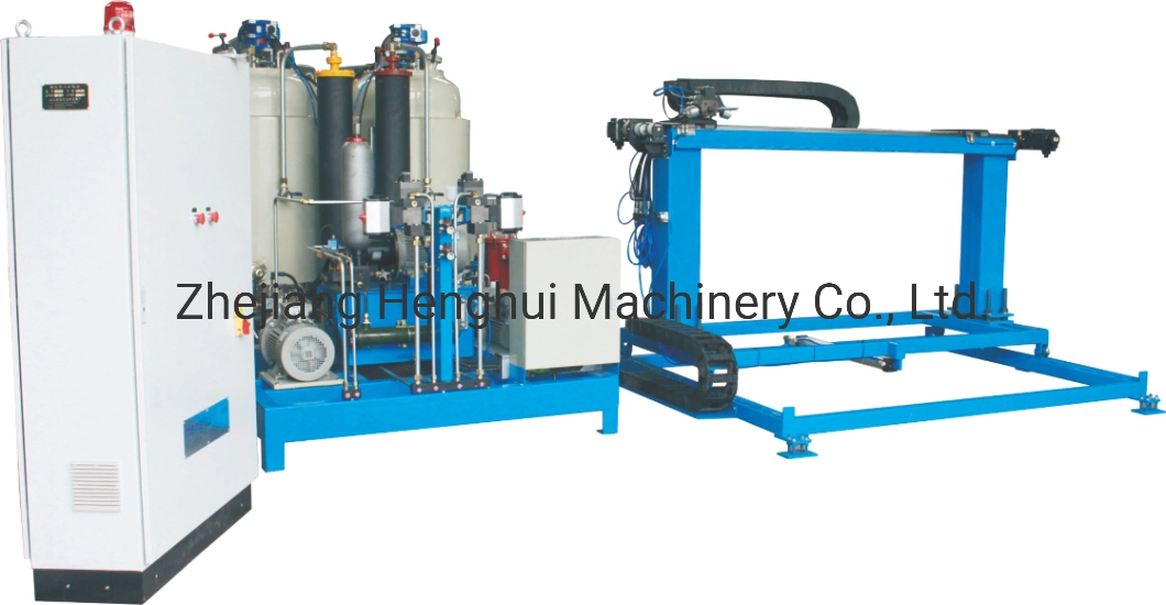 2-6 Component High Continuous Pressure Polyurethane/Phenolic Sandwich Panel Foaming Machine