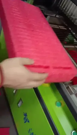 Polyethylene Foam Scrap Stripping Machinery PE EPE XPE EVA PU Automatic Die Punching Machine Foam Cutting CNC Machine Foam Scrap Styro Foam 