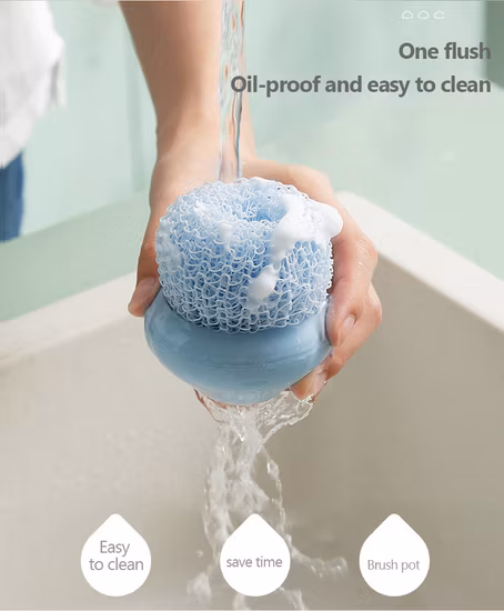 Effective Decontamination No Damage to The Glaze Quick Foaming Cleaning Ball