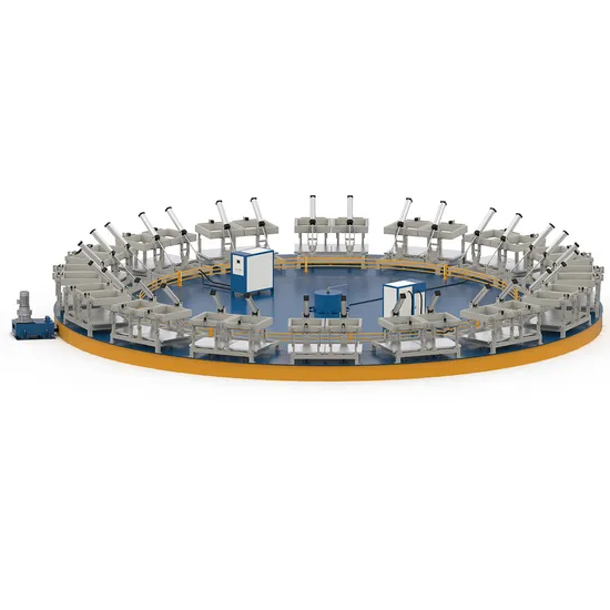 Polyurethane Molding Foaming Products Disc Shape Continuous Production Line Foam Parts Machine