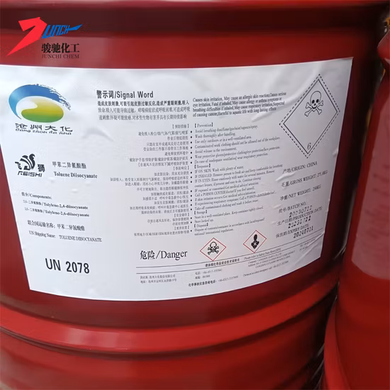 Memory Foam Factory PU Foaming Materials Polymer Toluene Diisocyanate Tdi 80/20