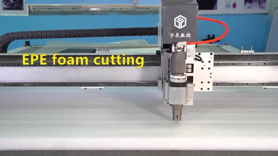 Manufacturers Customized Plastic Foam Automatic XPE EPE EVA Rubber Cutting Machine 