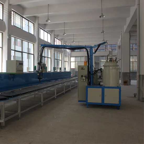 Polyurethane Molding Foaming Products Oval Ring Shape Continuous Production Line Foam Parts Machine 