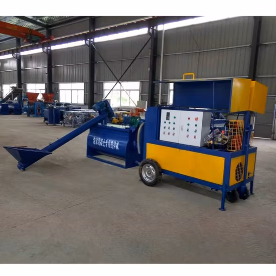 Construction Cellular Lightweight Mixing Concrete Block Brick Making Machinery Foam Cement Foaming Generator Machine
