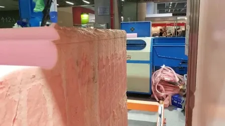 Automatic Polyethylene Foam Sponge Rubber EVA PU Foam Profile Cutting Machine 