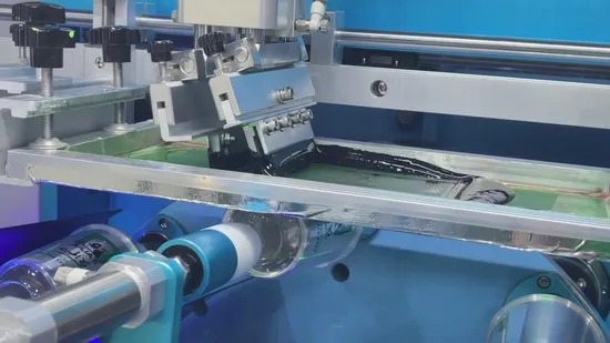 Full Automatic Screen Printing Machine for Plastic Paper Foaming Cup Screen Printer 