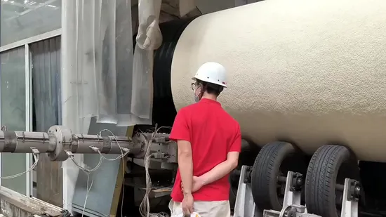 Prefabricated PU Foaming Spray Insulation Pipe Continuous Machinery 