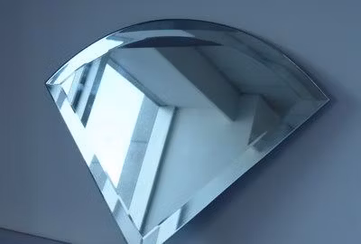 Small Automatic Mini CNC Flat Glass Mirror Cutting Machine Used for Shaped Round Foam Glass Sheet Cutting Machinery
