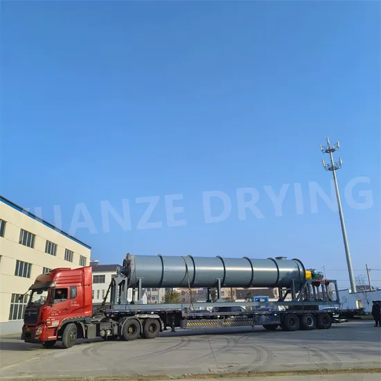 Stable Operation HP Foaming Agent Rotary Drum Drying Equipment 