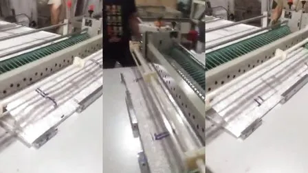 Automatic Pearl Cotton Foam Roll to Sheet Cutting Machine with Stacker 