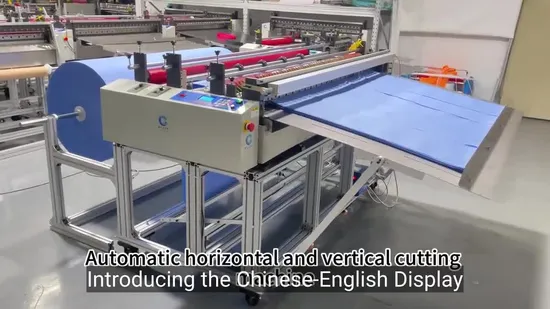 Bubble Film Cutting Machine Computer Automatic Feeding Cutting Machine EVA Foam Cross